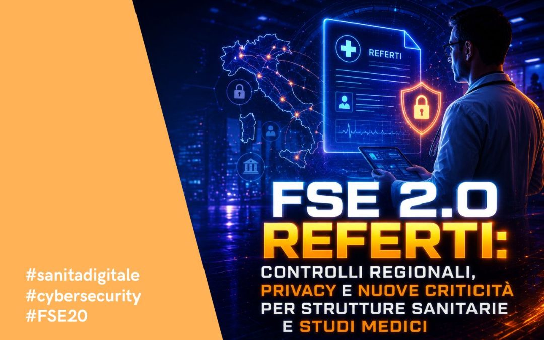 FSE 2.0 Referti sanitari: privacy, controlli regionali, obblighi e criticità operative